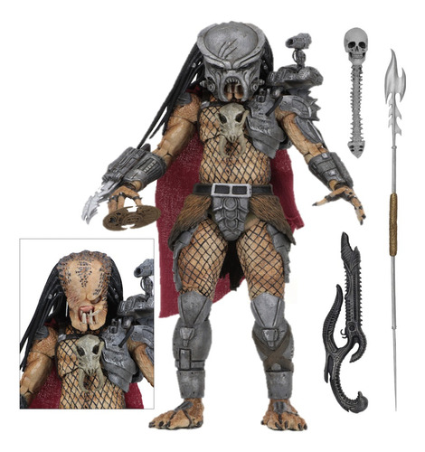 Boneco Predador Ahab Neca Predator Alien Vs Predador  Neca