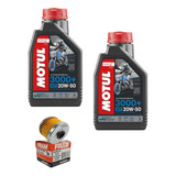 2l Oleo Motul 20w50 + Filtro Fram Twister Falcon Xre Cb 300