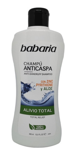 Shampoo Anticaspa Aloe Babaria - mL a $59