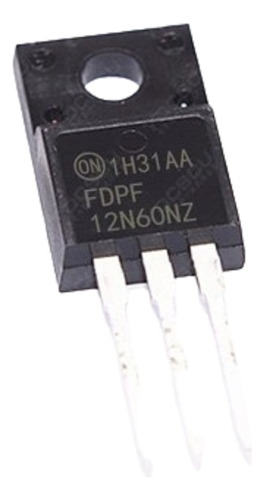 Transistor Fdp12n60nz Fdpf12n60nz 12n60 Canal N 600v 12a