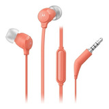 Auriculares Earbuds Motorola 3s Coral 9.4 Mm Ergonómico