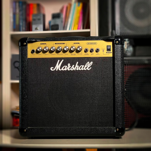 Amplificador Combo Para Guitarra Marshall G15r Cd 15w