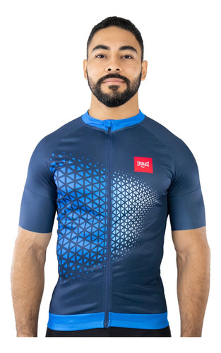 Camiseta De Ciclismo  Everlast Azul Oscuro