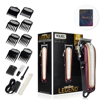 Máquina Para Cortar Cabello Wahl Legend Cordless 8594 5 Star Profesional Inalámbrica Motor Rotativo Con 8 Peines Premium Cuchilla Wedge Fade 100 Minutos De Rendimiento Con Holograma De Autenticidad | Meses sin interés