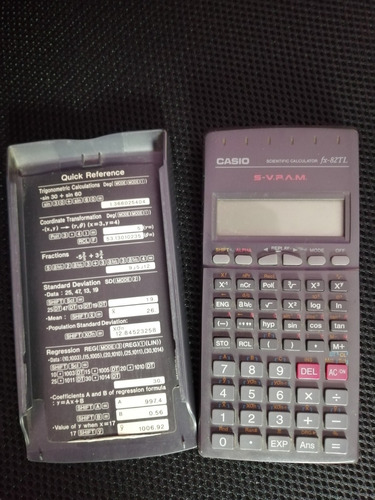 Calculadora Cientifica  Casio Fx 82tl