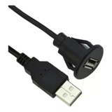 Cabo Usb Plug Extensor Dvd Multimídia Painel Extensão 1m