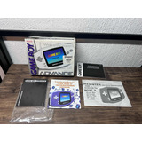 Caja Gameboy Advance Original Blanco (no Incluye Consola)