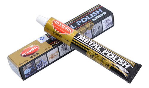 Pasta De Pulir Metales Alemana B New Metal Polish Cream, Met