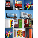 Vinilo Lona Autoadhesivo Planchable Banner Mural Foto Mesh 