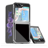 Capinha Case Capa P/ Smartphone Galaxy Z Flip 5 Clear Shield