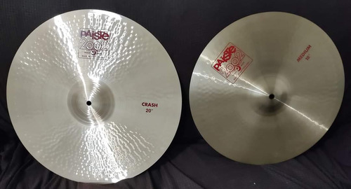 Platillo Paiste 2002 Crash 20 Y 18 