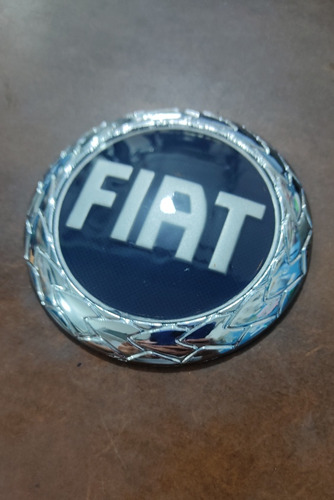Emblema Logo Insignia Fiat Azul Tipo Original 9,5cm Dimetro Foto 4