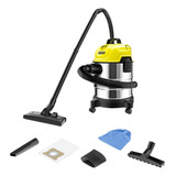 Aspiradora Seco Mojado Karcher Wd 1 S Classic 18 L 1200 W