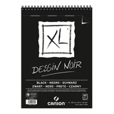 Croquera Dibujo Canson Xl Negra 150gr A3