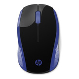 Mouse Inalámbrico Hp 200, Azul 