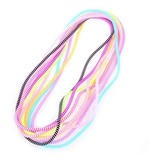 14 Unidades Protector Espiral Dos Colores Cubierta Cable Usb