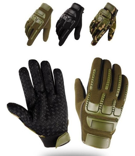 Guantes Tácticos Antideslizante Militares Con Ciclismo Moto