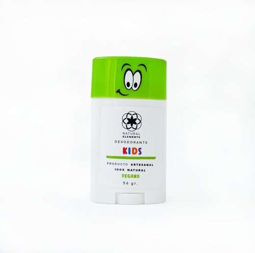 Desodorante Natural Kids, Niños Y Niñas 56g