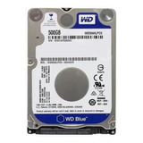 Disco Rigido Notebook 2.5'' 500gb 5400rpm 16mb 7mm Wd Blue