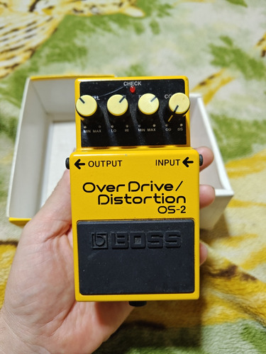 Pedal Boss Overdrive-distortion Os-2
