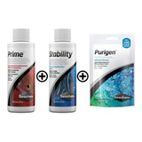 Kit Seachem Prime ,stability, Purigen 100ml Originais Promo