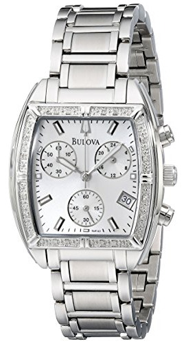 Reloj Bulova Mujer Con Diamantes - 96r163