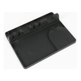 Suporte De Colher De Silicone Grande (preto)