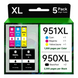 950xl 951xl - Cartuchos De Tinta Para Hp 950 Xl 951, Paquete