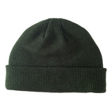 Gorro Touca Lenhador Marinheiro Canelada Unissex Verde Musgo