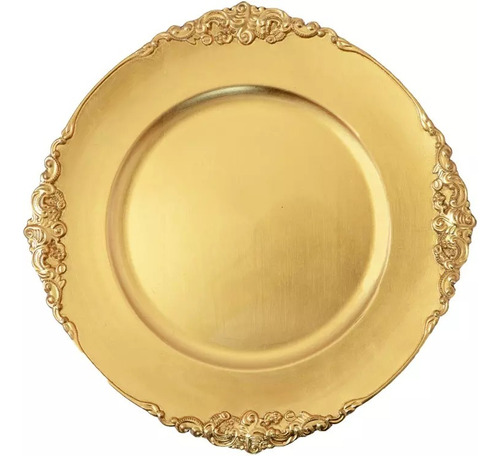 Plato De Sitio Oro X 6u Pa121