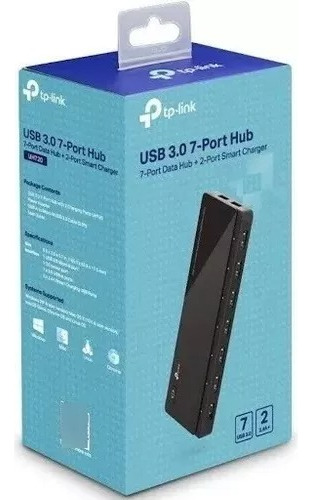 Hub Usb 7 Portas + 2 Portas Smartcharge Tp-link 3.0 Uh720 