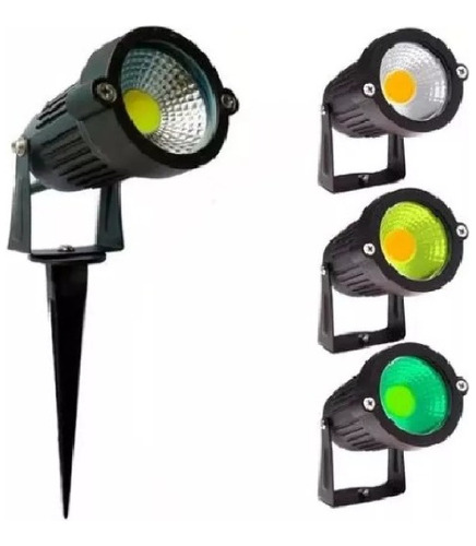 Espeto Led 15w Luminaria Jardim Prova Dágua Bivolt