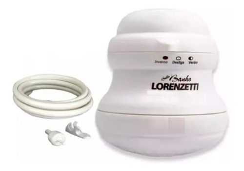 Ducha Electrica Lorenzetti Bello Banho Ultra Blanco 110v