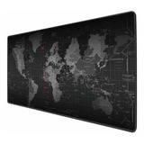 Gaming Mousepad Benvo Xl Grande Mapa Negro 35.4x15.7 In