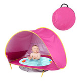 Tenda De Brinquedos Com Piscina Para Bebês Dobravel