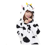 Kigurumi Pijama Mono Mono Disfraz Cosplay Vaca Adulto