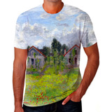 Camisa Camiseta Personalizada Claude Monet Pintor Francês 11