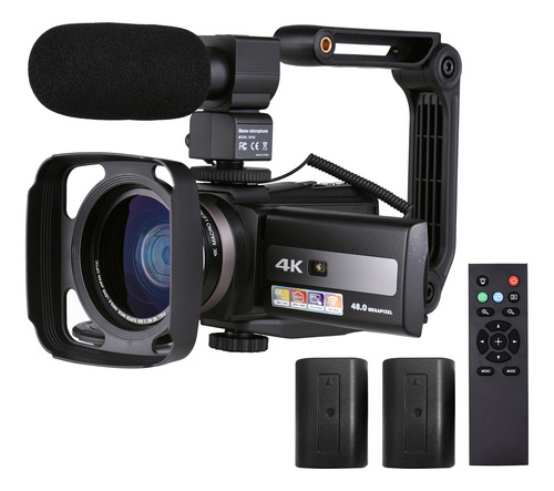 Cámara De Videocámara Ultra Andoer 4k 60 Fps, Video Digital