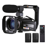Cámara De Videocámara Ultra Andoer 4k 60 Fps, Video Digital