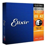 Encordoamento Guitarra Elixir 009 042 12002 Anti Rust