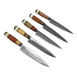 Cuchillo Artesanal De Tandil 25cm Kit X5 Cuchillos Criollo