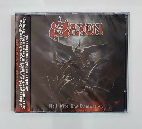 Saxon - Hell, Fire And Damnation (cd Lacrado)