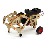 Perro Robot Bionico Educativ Para Armar Kit Ciencia Stem Diy