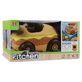 Kitchen Box Carro En Forma De Hamburgesa Juguete Niños