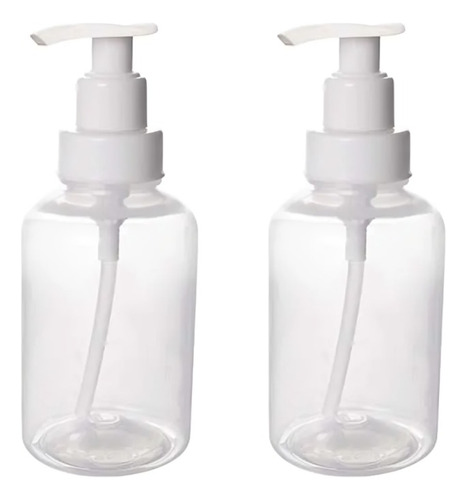 Set X 2 Dispenser De Alcohol En Gel Plastico  C/dosificador 