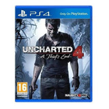 Uncharted 4 Exclusivo Do Ps4