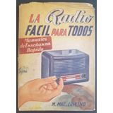 Manual Radio Antigua. 55062