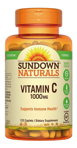 Sundown Vit C 1000 Mg 133 Capsulas Vitamina C