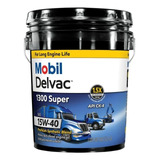 Mobil Delvac 1300 Super Heavy Duty 15w40 19lts Cubeta 