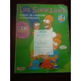 Album Figurita Los Simpson 1992 Completo Cromy+carpetapremio